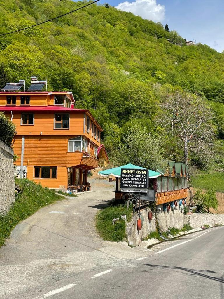Bizim O'Ra Kueme Evleri & Bungalov Macka Zewnętrze zdjęcie